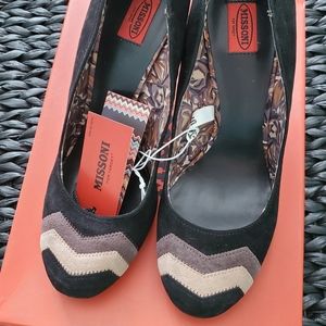 Missoni for Target suede pump